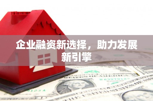 德安企业融资新选择，助力发展新引擎